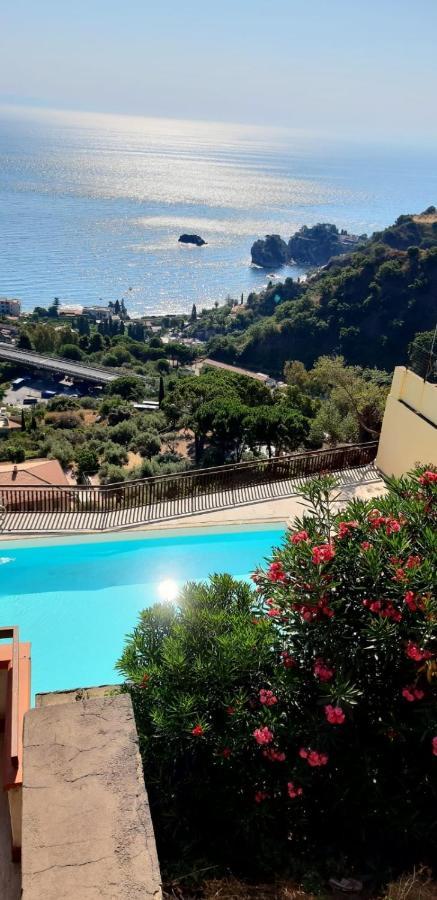 Taormina Panoramic Seaview Apartment Exterior foto
